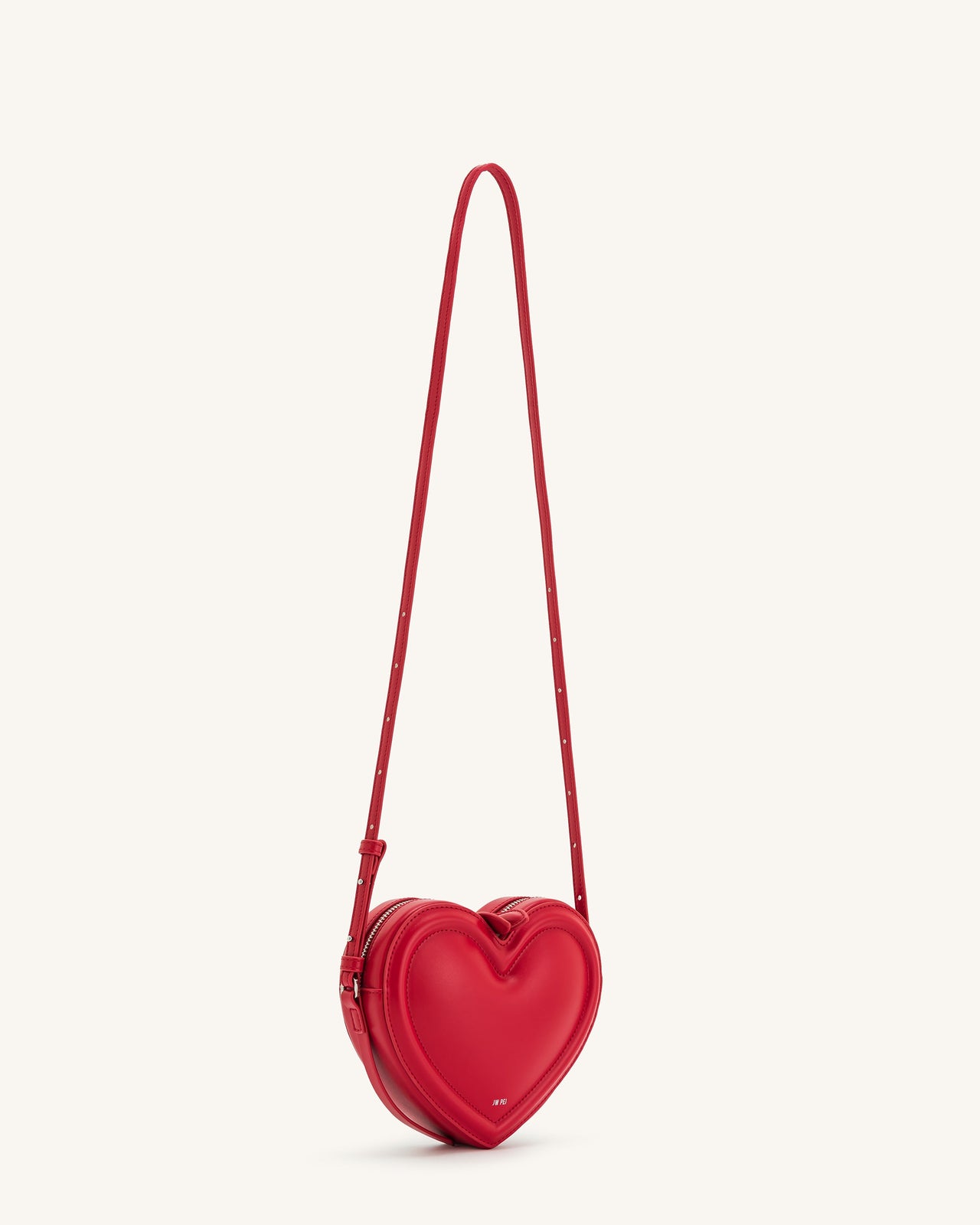 Borsa a forma di cuore Arlene - Fucsia