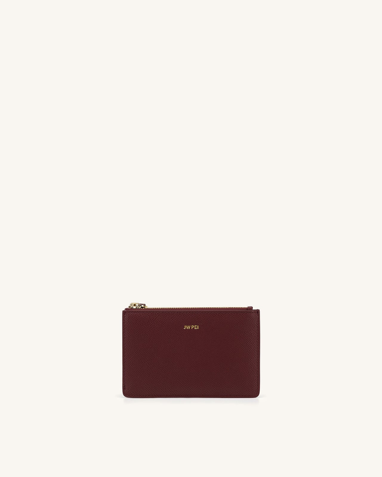Quinn Phone Borsa- Burgumdy Vena Vegetariano Pelle