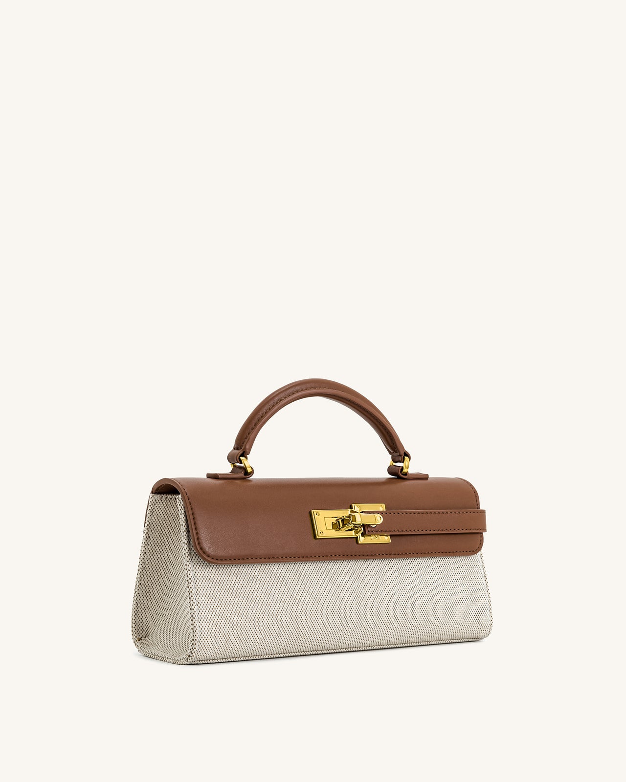 Keyla Borsa a Mano - Tela Marrone