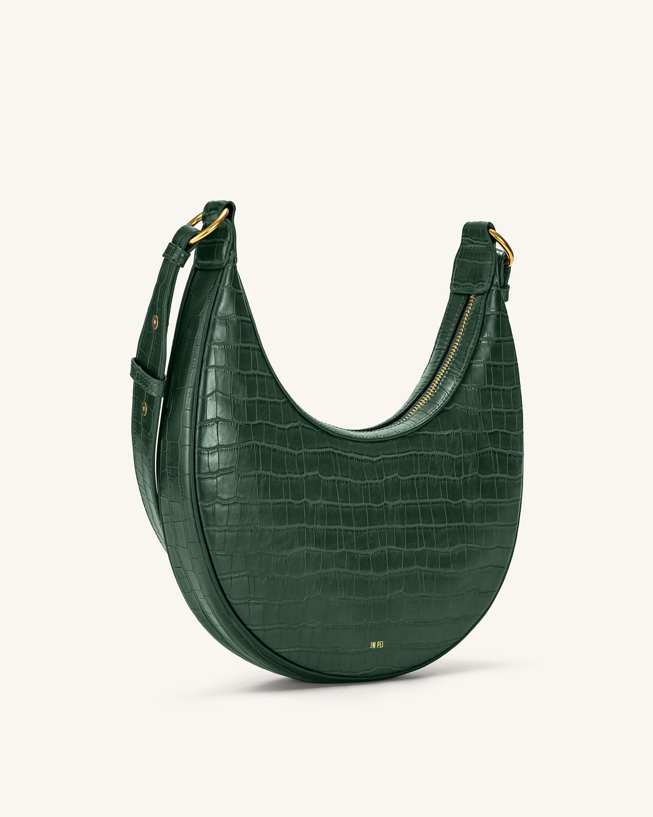 Carly Saddle Borsa - Dark Verde Cocco