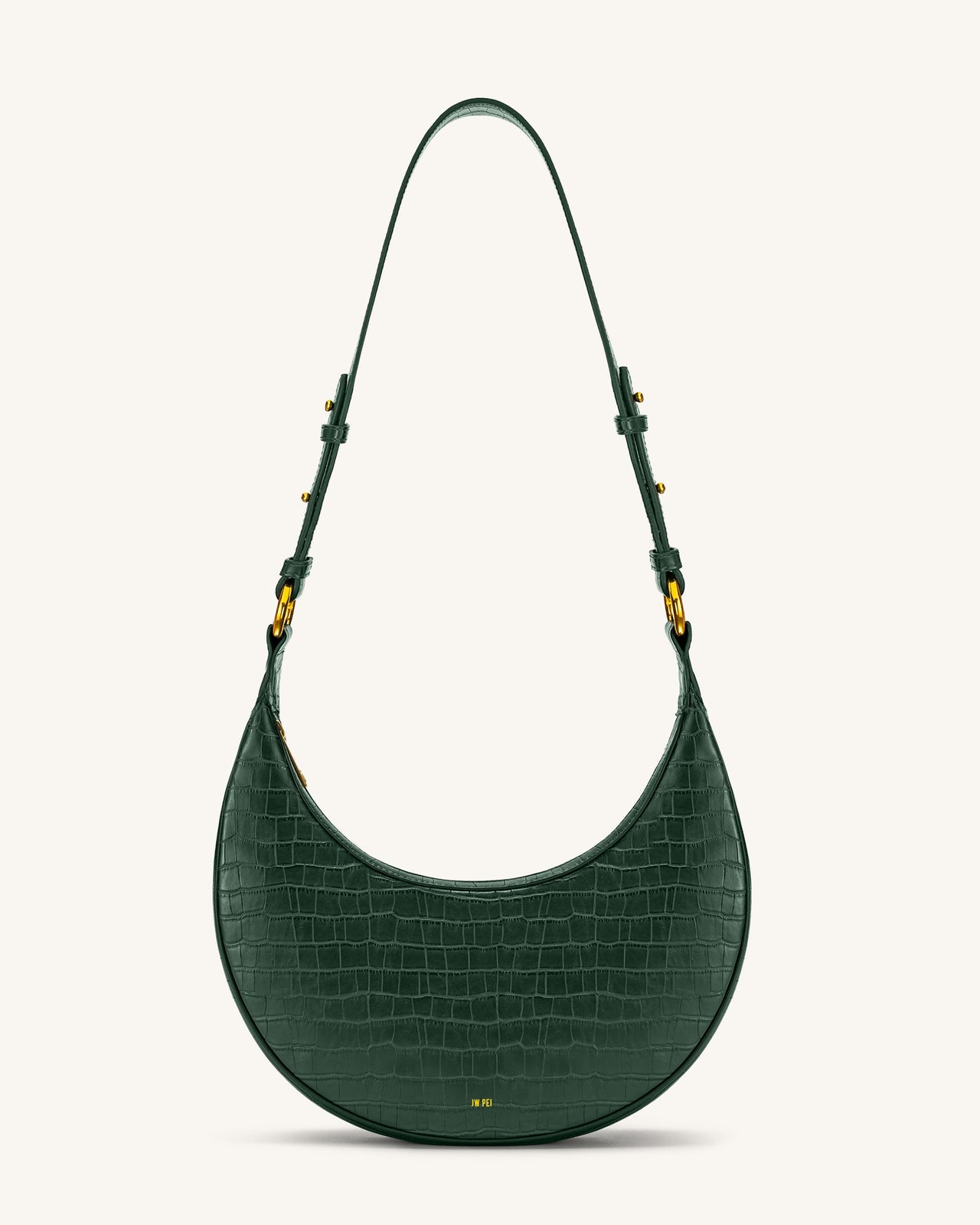 Carly Saddle Borsa - Dark Verde Cocco