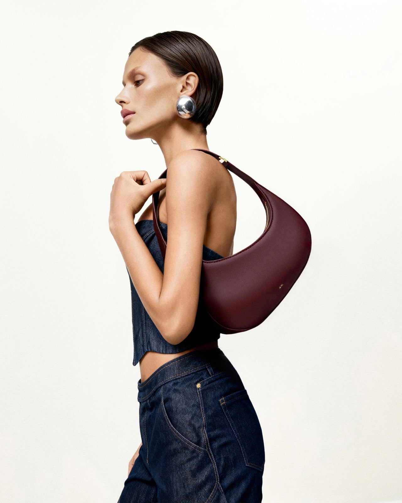 Borsa a tracolla Harlee - Claret