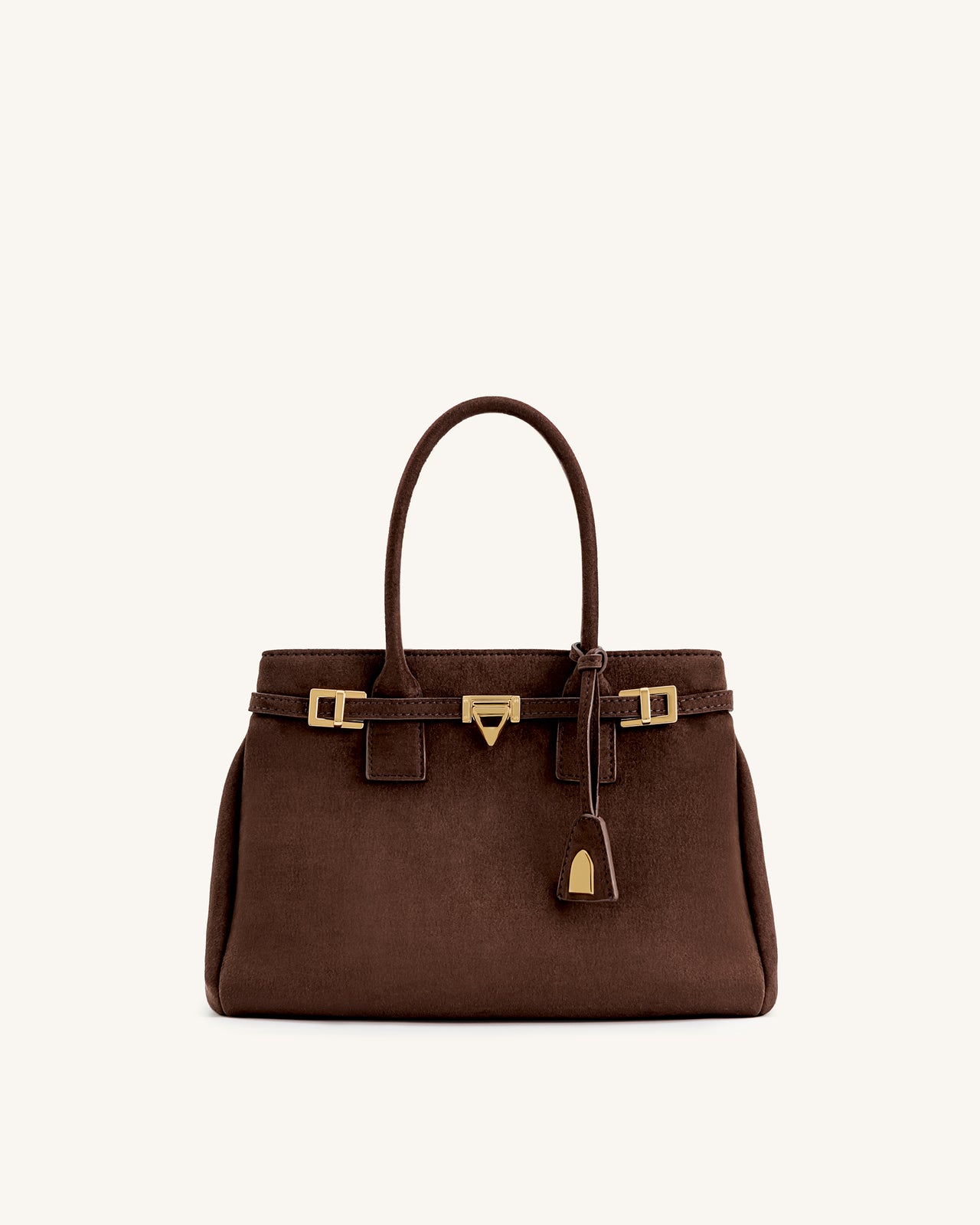 Miley Borsa Tote con Cintura Decorativa - Marrone