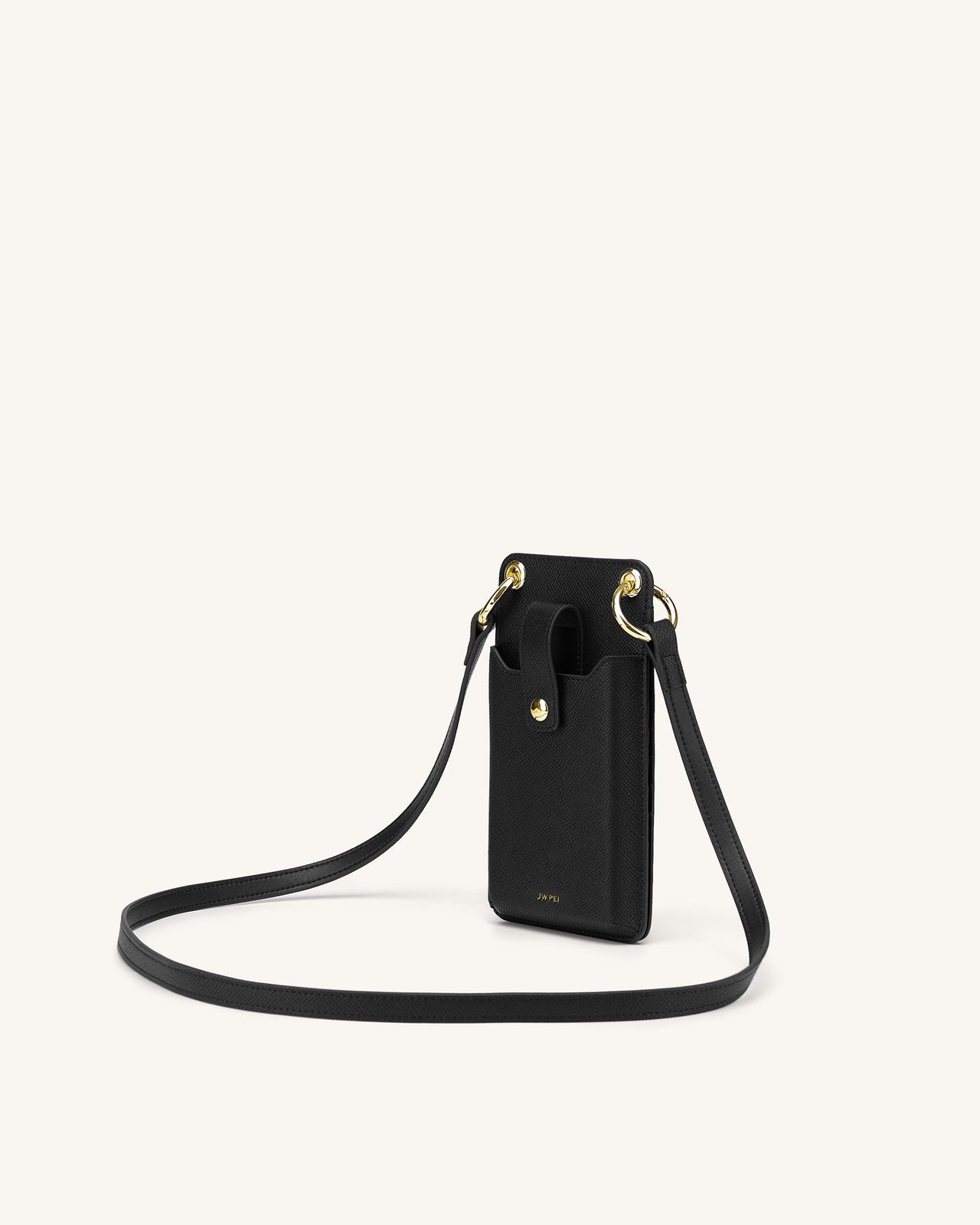 Quinn Phone Borsa- Nero Vegan Pelle