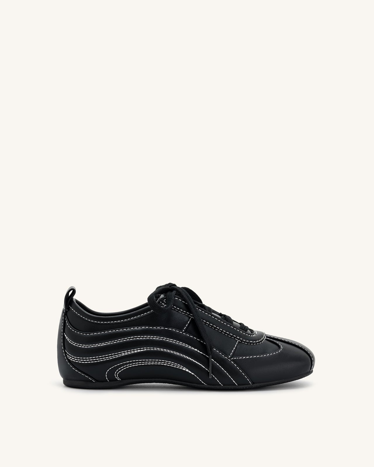 Sneakers lucide e slanciate Ferne - Nero