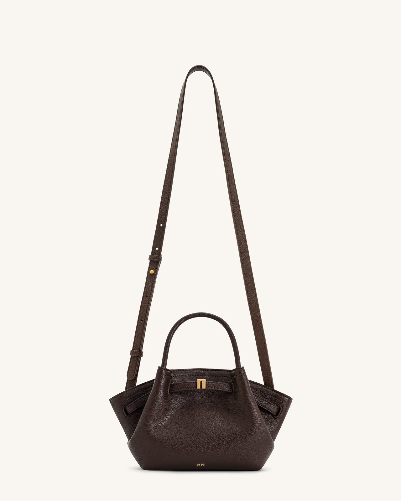 Hana Mini Borsa Tote - Marrone Scuro
