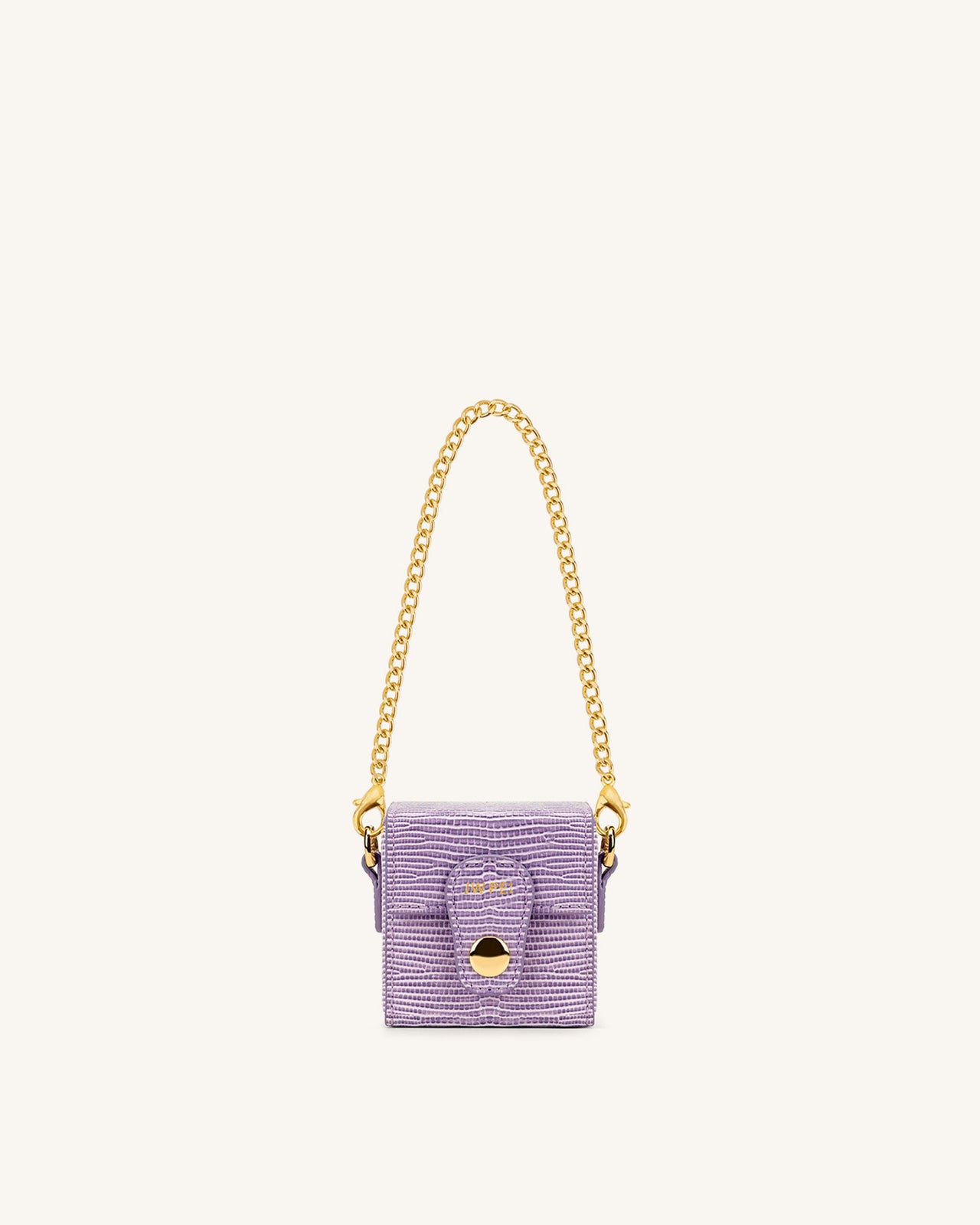 Square Mini Box - Viola Lizard