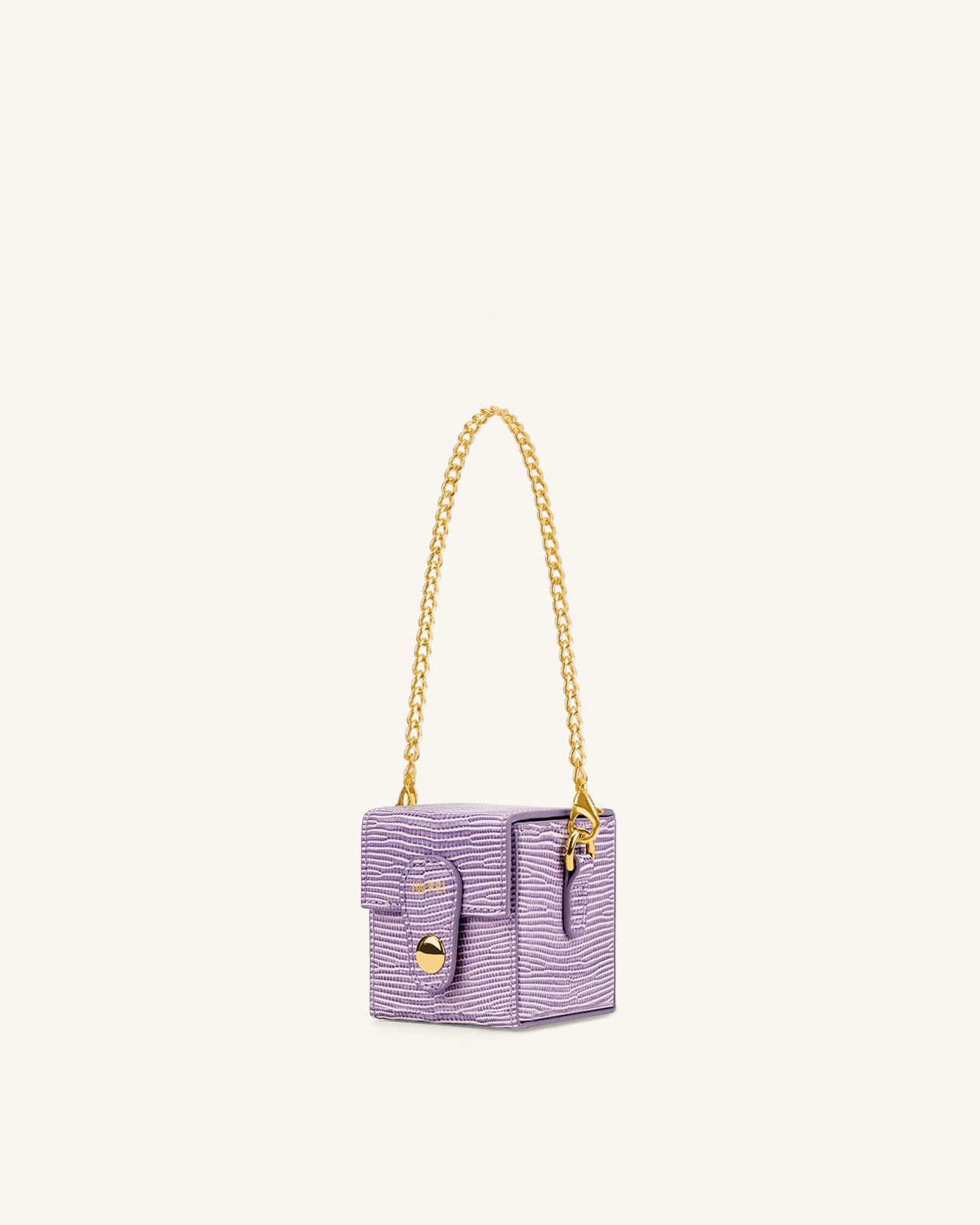 Square Mini Box - Viola Lizard