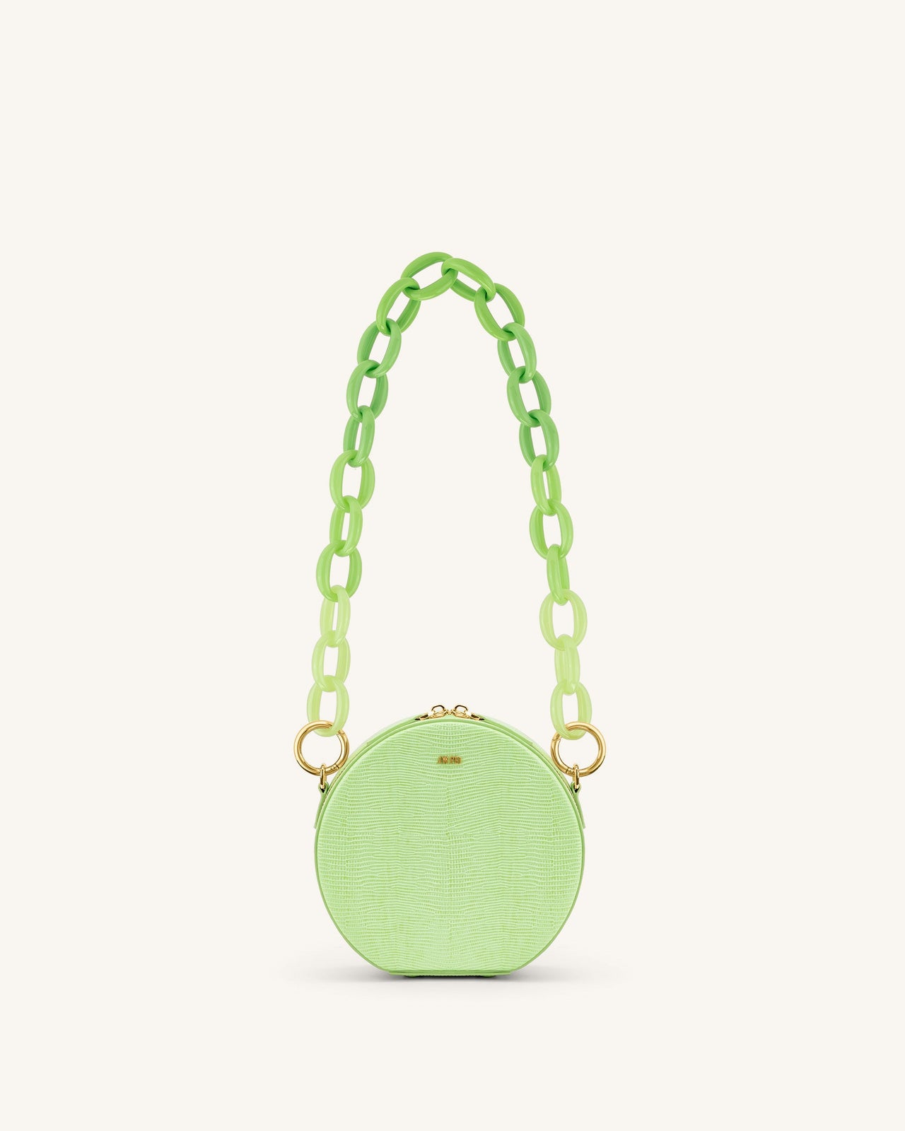 Mya Gradient Acrylic Chain Spalla - Verde