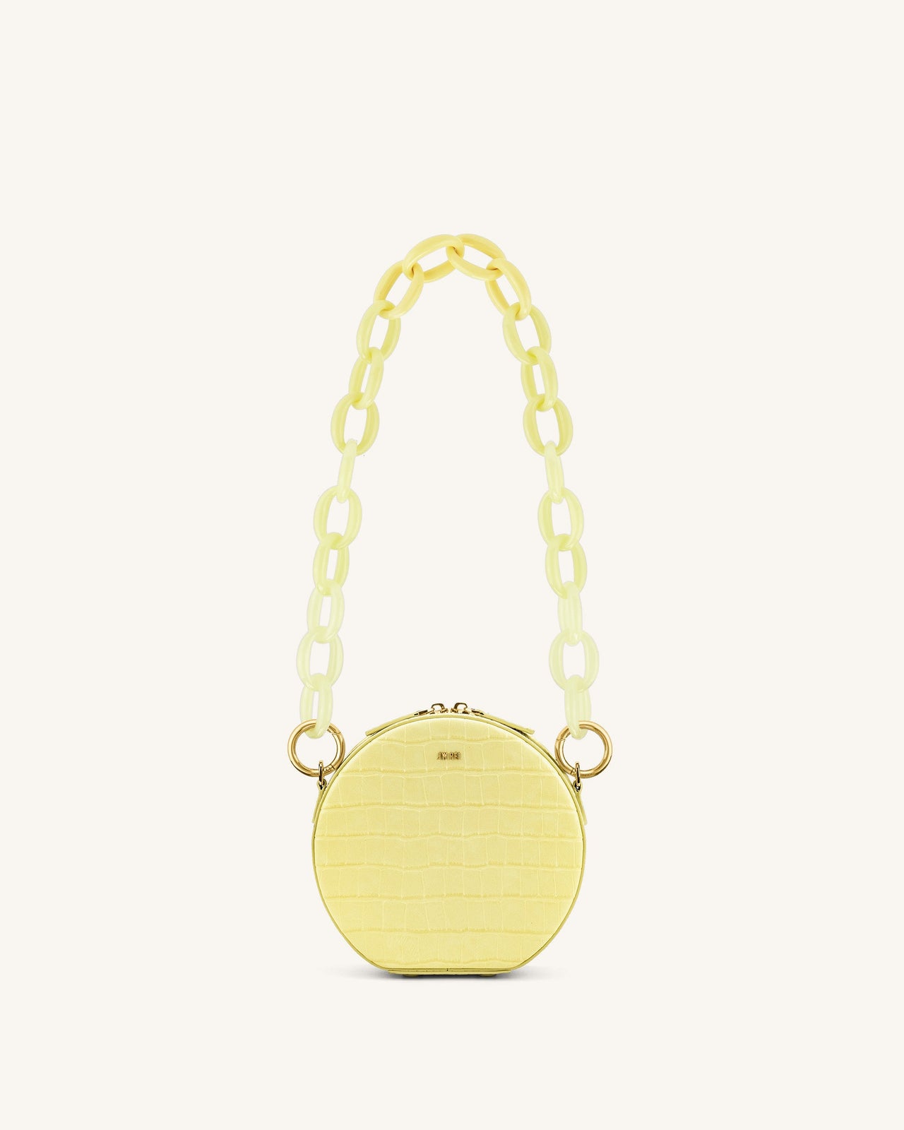 Mya Gradient Acrylic Chain Spalla - Giallo