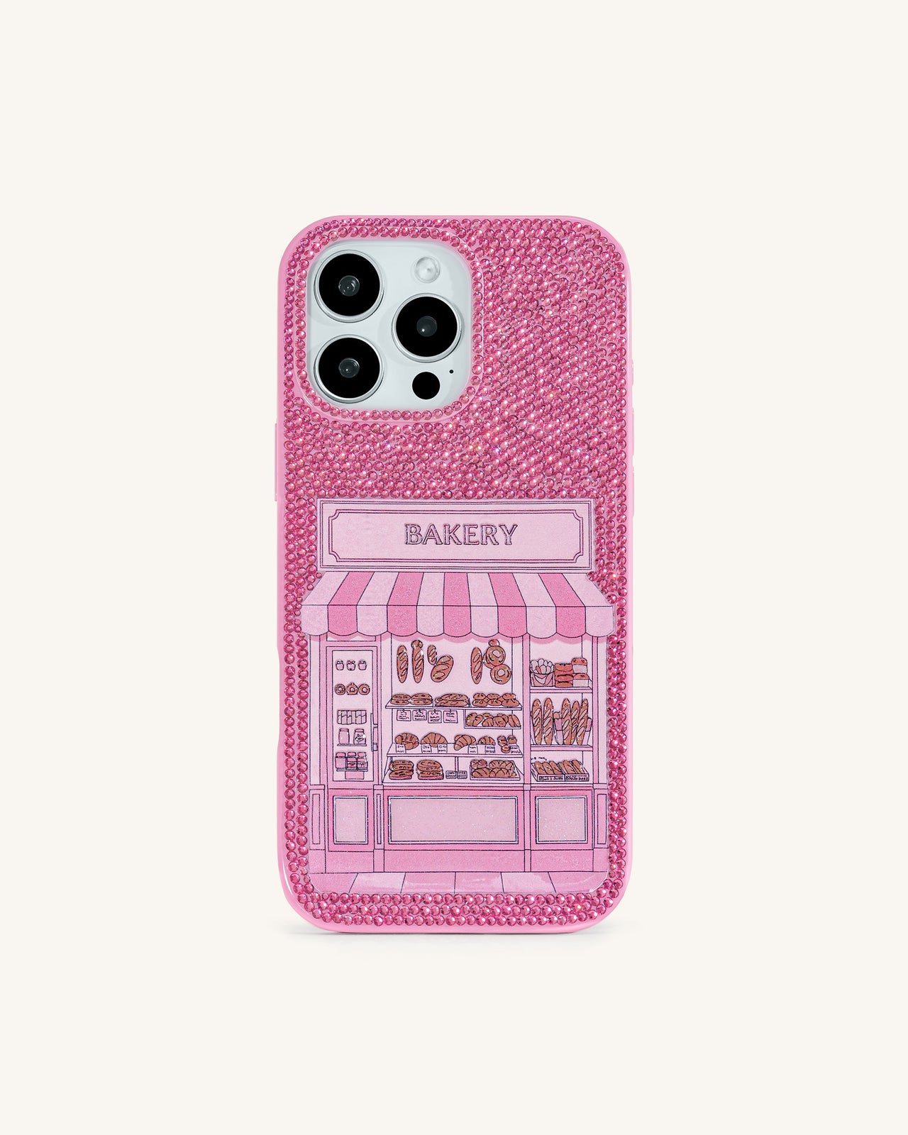 Custodia per telefono Bakery - Rosa multicolore
