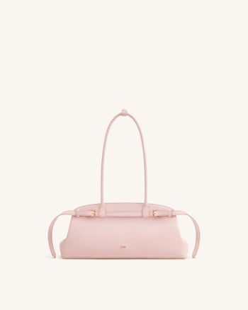 Arden Borsa a spalla East-West con cintura in similpelle scamosciata - Rosa