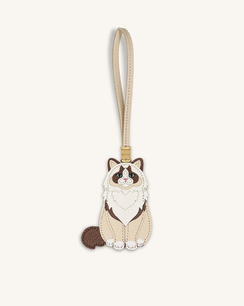 Charm borsa gatto ragdoll - Beige