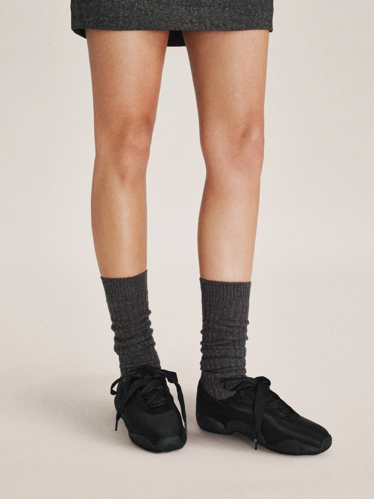 Flavia Ballerina Sneakers - Nero