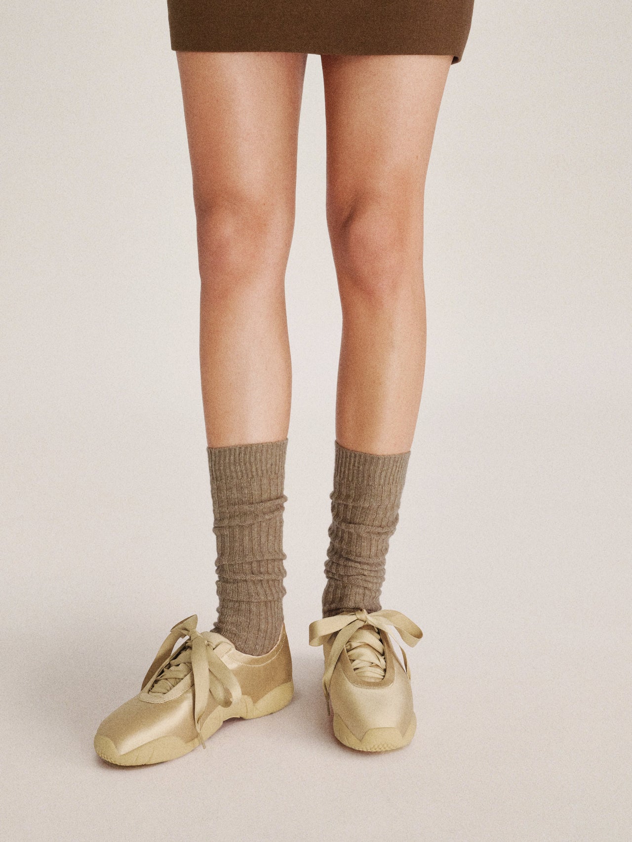 Flavia Ballerina Sneakers - Marrone