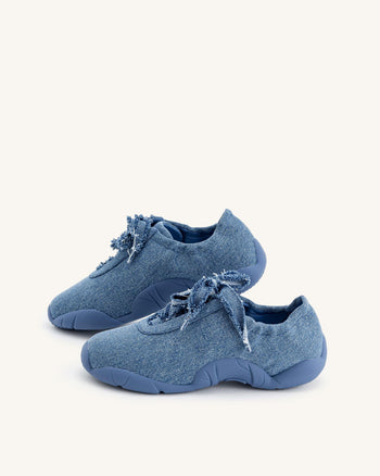 Flavia Ballerina Sneakers - Blu