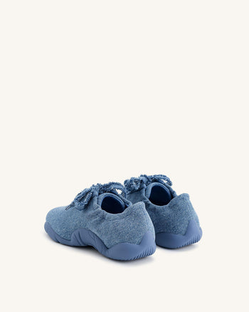 Flavia Ballerina Sneakers - Blu