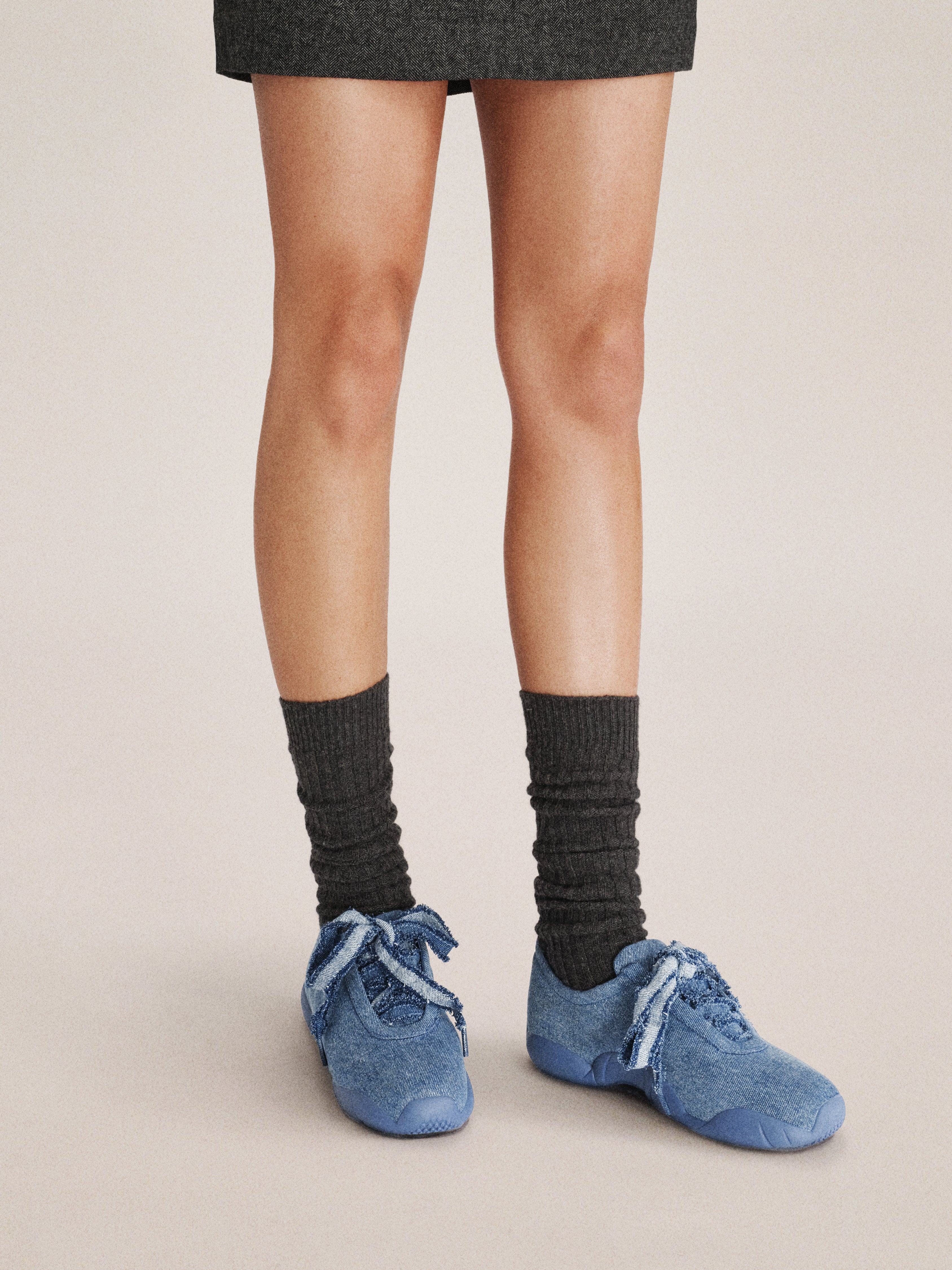 Flavia Ballerina Sneakers - Blu