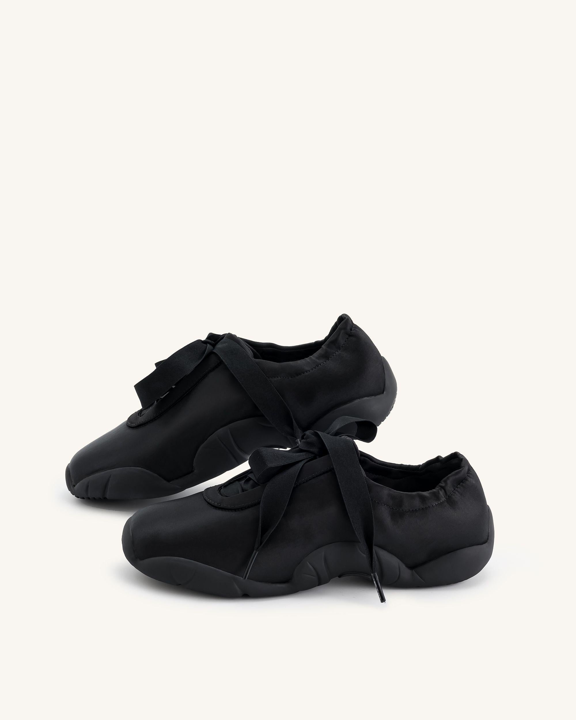 Flavia Ballerina Sneakers - Nero
