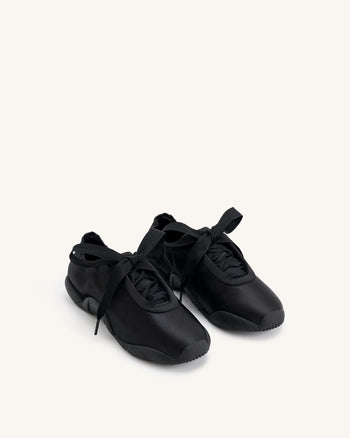 Flavia Ballerina Sneakers - Nero