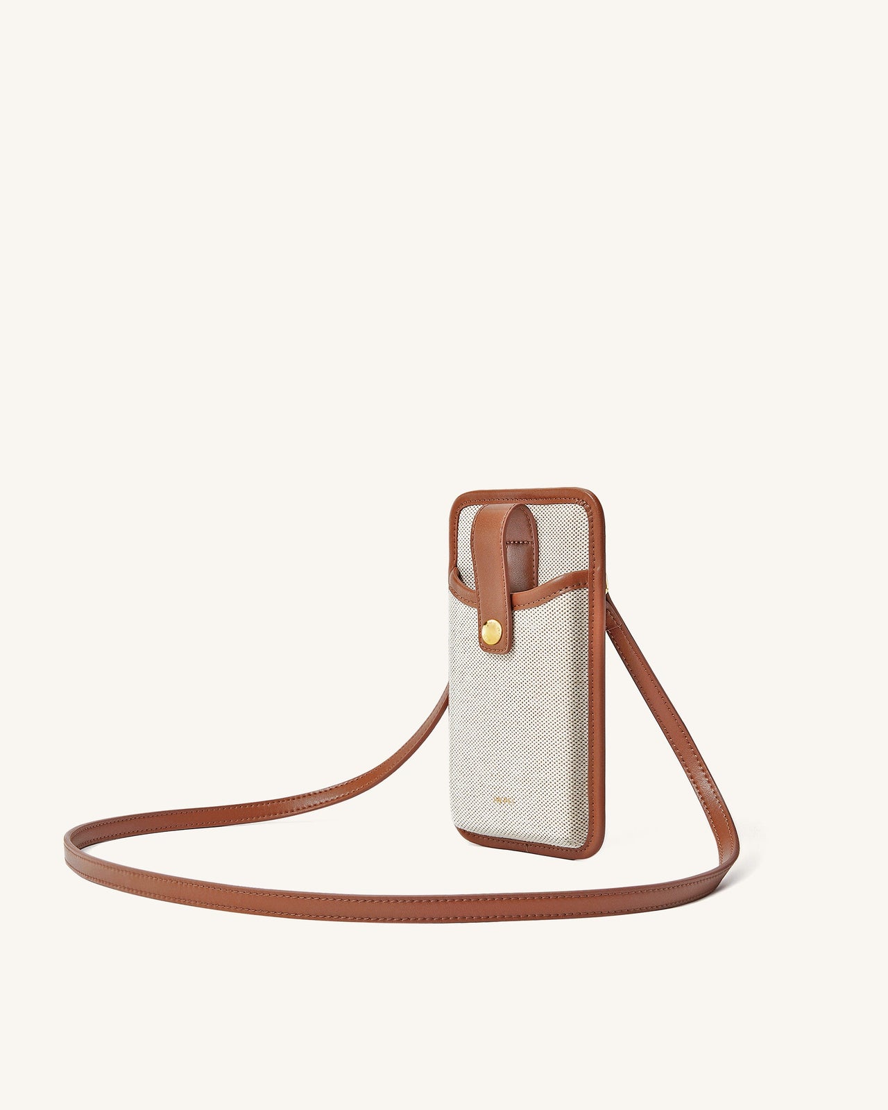 Aylin Phone Borsa - Marrone Canvas
