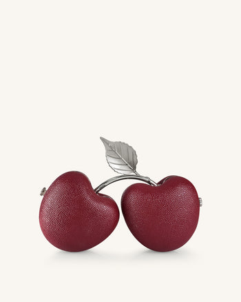Aureline Pochette a forma di ciliegia - Rosso