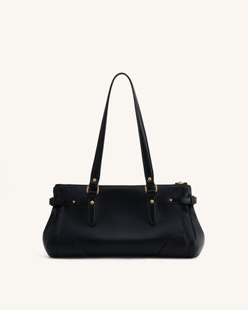 Borsa Tote Allungata Yvette - Nero