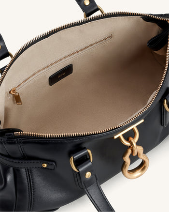 Borsa Tote Allungata Yvette - Nero