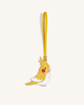 Charm borsa calopsitta - Giallo