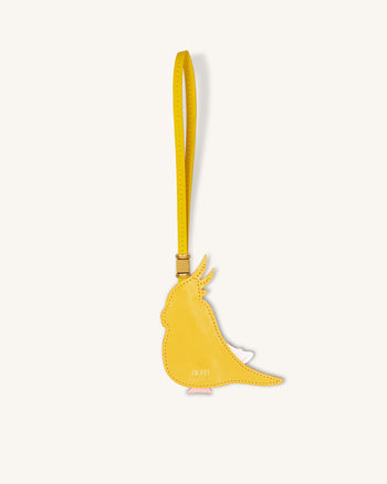 Charm borsa calopsitta - Giallo