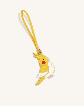 Charm borsa calopsitta - Giallo