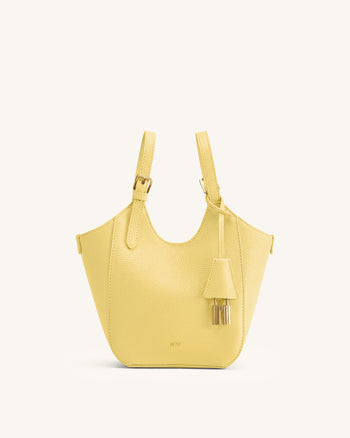 Ines Borsa tote con lucchetto - Giallo