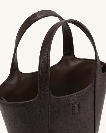Bella Borsa a secchiello - Marrone scuro