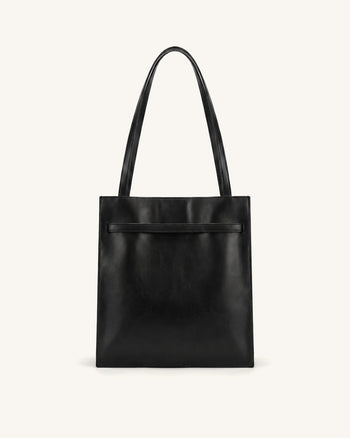 Noelle Borsa tote con cintura - Nera