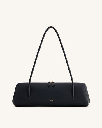 Nova Borsa a Spalla Minimalista - Nero Corvino