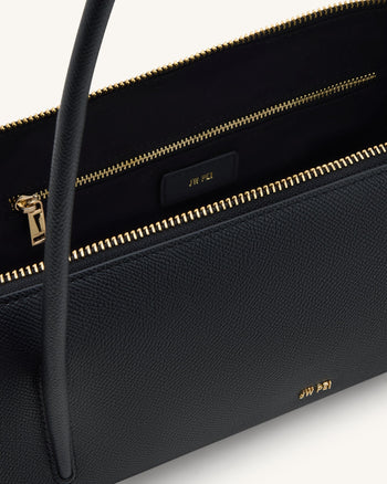 Nova Borsa a Spalla Minimalista - Nero Corvino