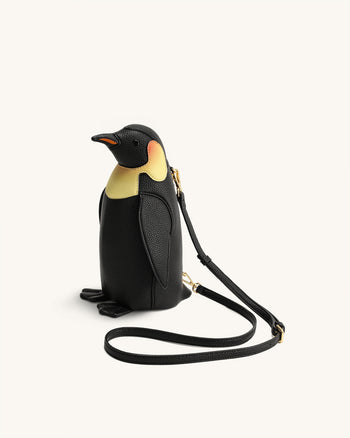 Pia Borsa a tracolla Pinguino - Nero