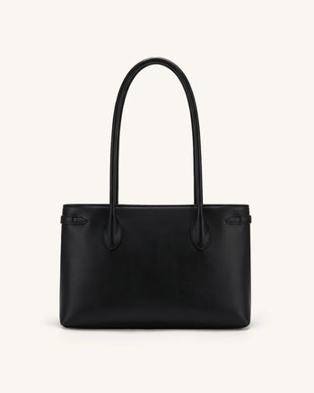 Camille Borsa tote con cinturino e fibbia - Nero