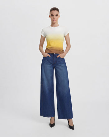 T-shirt The Slacker Fade Out - Tramonto nel deserto