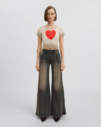 T-shirt The Shrunken Faded Love - Avena
