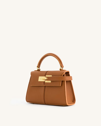 Elise Borsa con Manico - Marrone