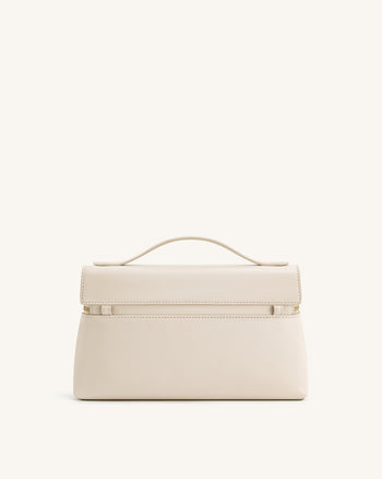 Borsa con Manico Thea - Bianco