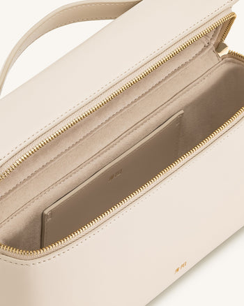 Borsa con Manico Thea - Bianco