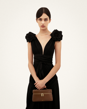 Borsa con Manico Thea - Marrone