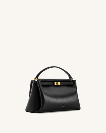 Carmen Borsa con Manico Superiore - Nero