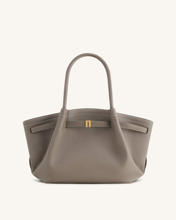 Hana Borsa Tote Media - Tortora