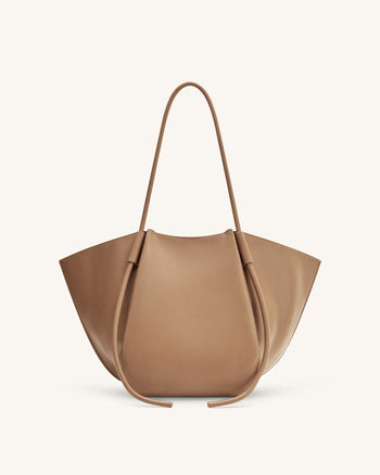 Nala Borsa Tote Ampia - Marrone Argilla