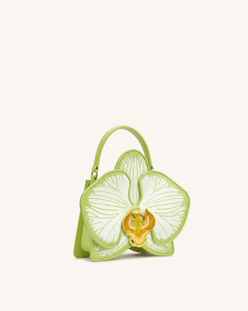 Borsa a mano Flora Orchid - Verde chiaro