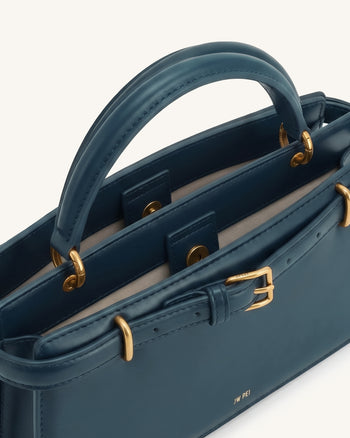 Elena Borsa a mano classica - Blu navy