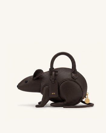 Mia Borsa a mano Mouse - Marrone scuro